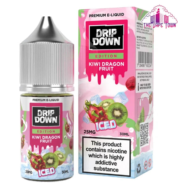 DRIP DOWN EDITION KIWI DRAGON FRUIT ICE - 30ML The Vape Town DRIP DOWN EDITION KIWI DRAGON FRUIT ICE - 30ML The Vape Town