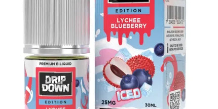 DRIP DOWN EDITION LYCHEE BLUEBERRY ICE - 30ML