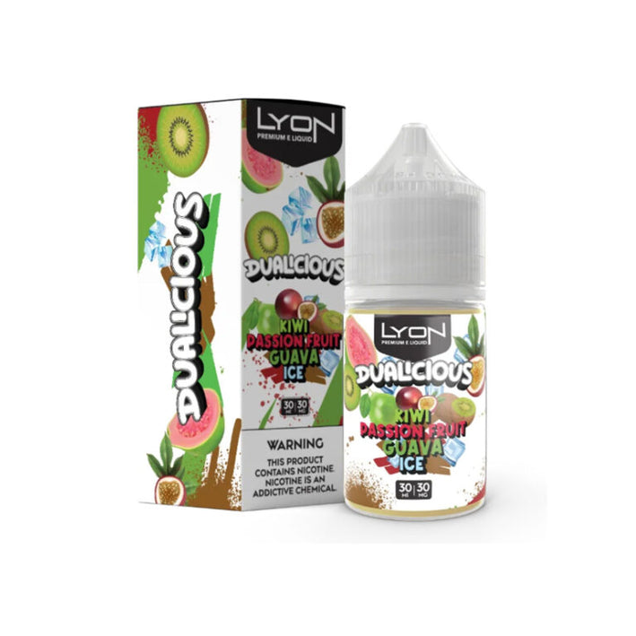 LYON Salt – Kiwi Passionfruit Guava Ice 30ml (30, 50 mg)