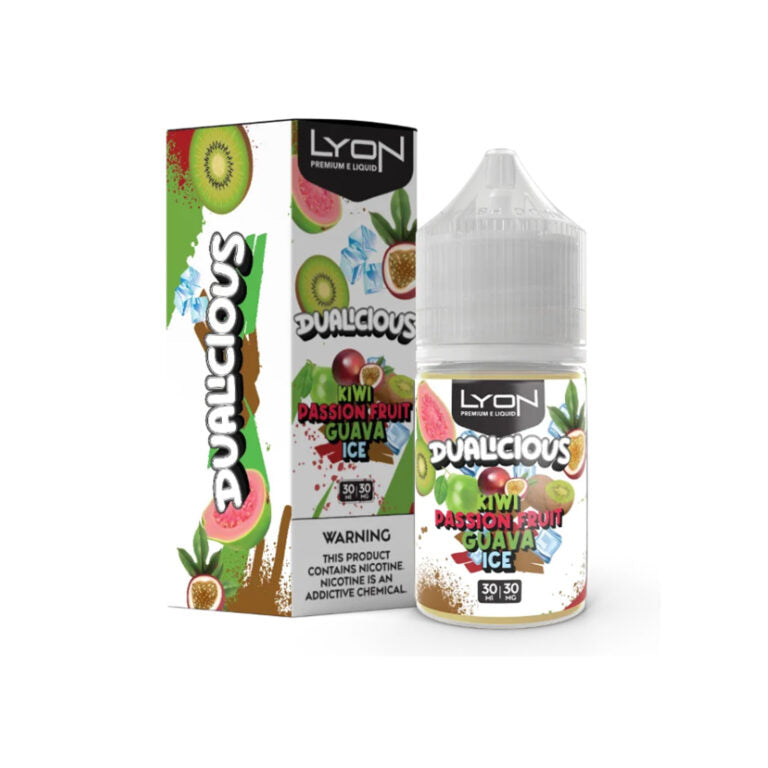 LYON Salt – Kiwi Passionfruit Guava Ice 30ml (30, 50 mg)