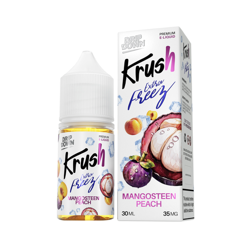 Drip Down Mangosteen Peach by Krush Extra Freez 30ml