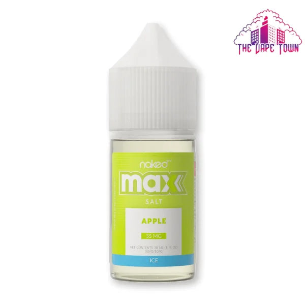 NAKED MAX SALTS APPLE ICE 35MG 30ML