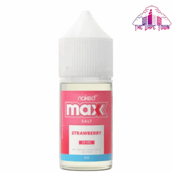 NAKED MAX SALT ? STRAWBERRY ICE 30mL
