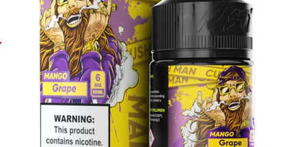 Nasty Cush Man Series Mango Grape With Low Mint 3/6mg - 60ml