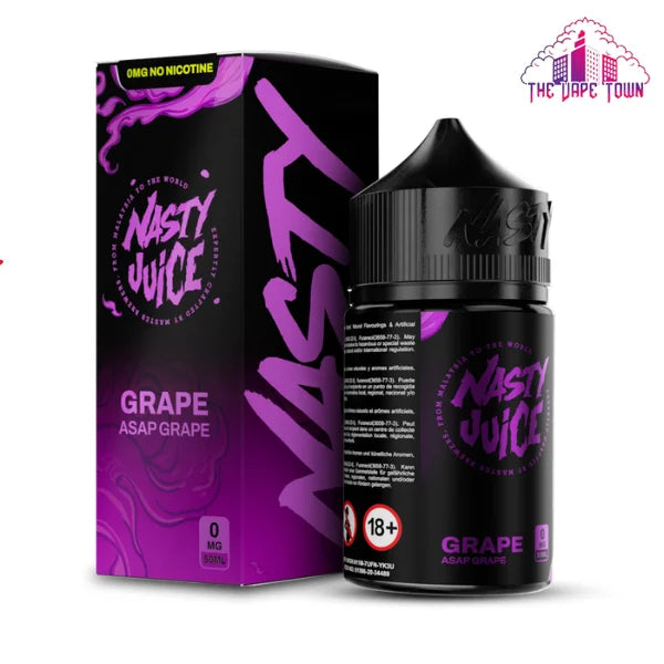 Nasty Juice Asap Grape 60ml (3, 6 mg) | Buy Now The Vape Town Nasty Juice Asap Grape 60ml (3, 6 mg) | Buy Now The Vape Town