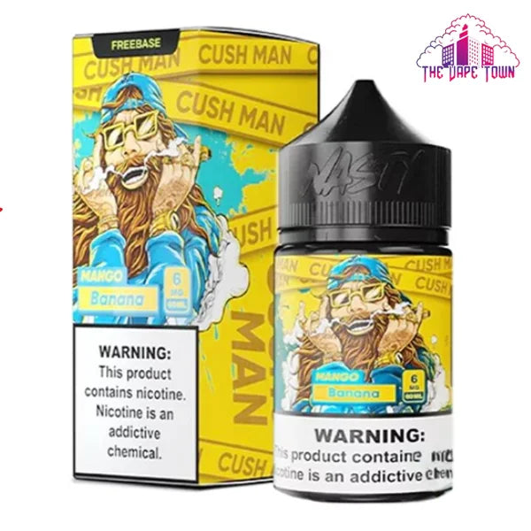 Nasty Real Cush Man With Mango Banana 3/6mg Iced Juice - 60ml