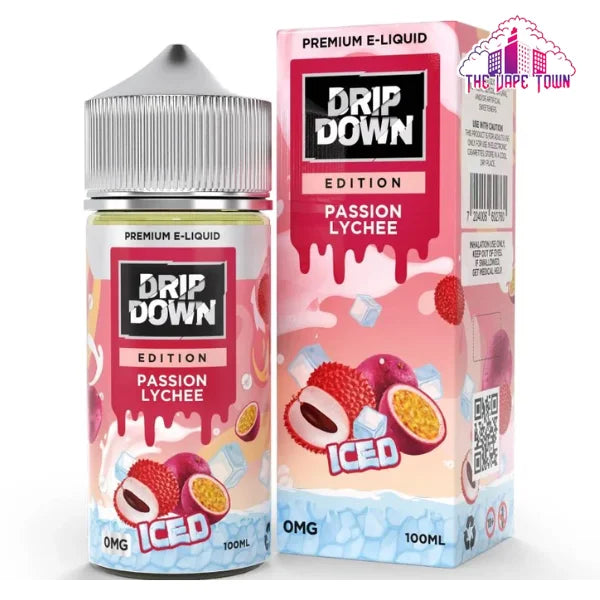DRIP DOWN EDITION PASSION LYCHEE ICE - 100ML