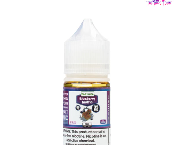 BUY BLUEBERRY MUFFIN SALT BY POD JUICE ? 30ML – The Vape Town