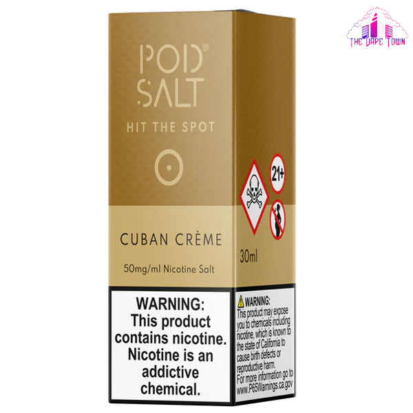 POD SALT CORE CUBAN CREME - 30ML