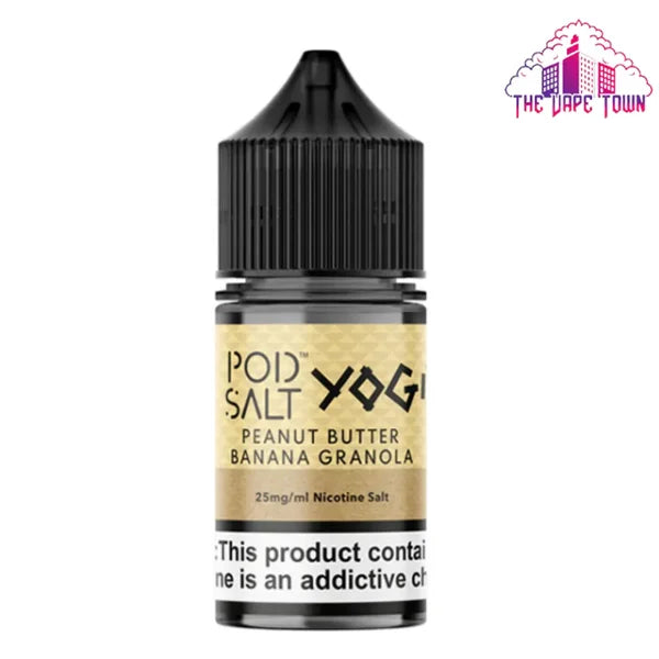 POD SALT FUSION YOGI PEANUT BUTTER BANANA GRANOLA – 30ML