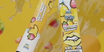 POP DISPOSABLE MANGO STRAWBERRY 6000 PUFFS 5%