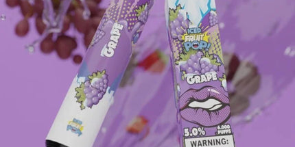 POP DISPOSABLE – GRAPE ICED 6000 PUFFS 2%