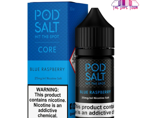Buy Pod Salt Core Blue Raspberry - 30ml  The Vape Town