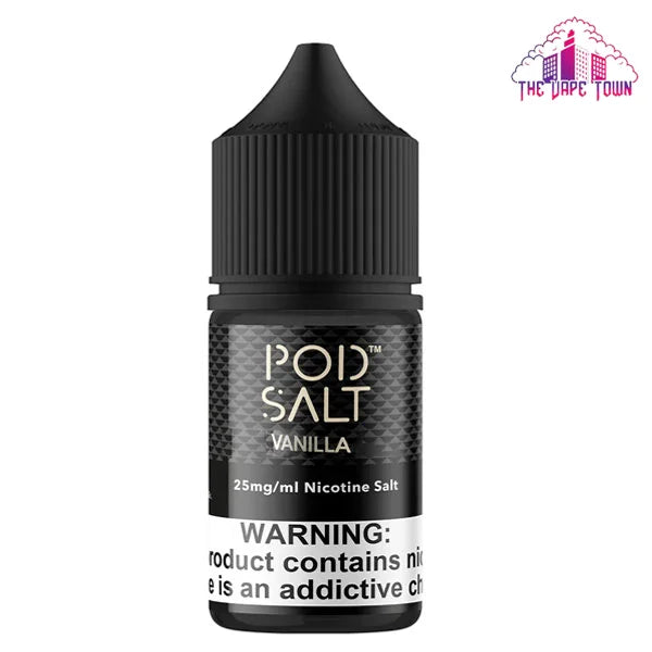 Pod Salt Vanilla - 30ml (25, 50 mg) The Vape Town Pod Salt Vanilla - 30ml (25, 50 mg) The Vape Town