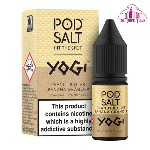 Pod Salt Yogi Peanut Butter Banana Granola - 10ml