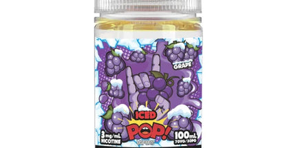 Pop Vapors Grape Iced E-liquid | 100ml