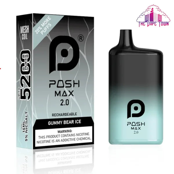 Posh Max 2.0 - Gummy Bear Ice 5200 Puffs