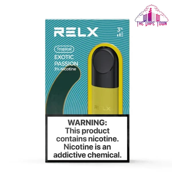 RELX Pod Pro – Exotic Passion (Passion Fruit) – 3% Nicotine