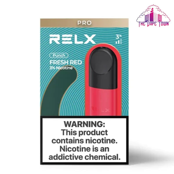 RELX Pod Pro Fresh Red (Watermelon ICE) 3% Nicotine The Vape Town RELX Pod Pro Fresh Red (Watermelon ICE) 3% Nicotine The Vape Town