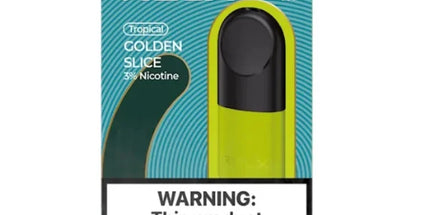 RELX Pod Pro – Golden Slice (Mango ICE) – 3% Nicotine