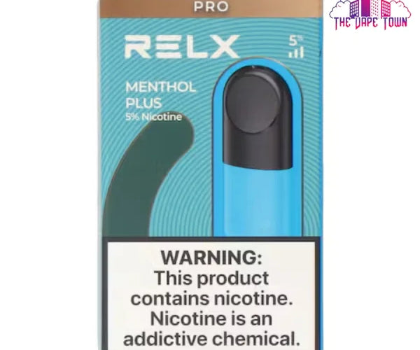 RELX Pod Pro – Menthol Plus – 5% Nicotine – The Vape Town