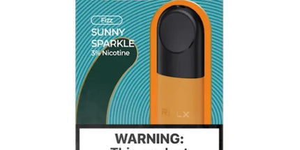 RELX Pod Pro – Sunny Sparkle (Orange Soda ICE) – 3% Nicotine