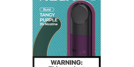 RELX Pod Pro – Tangy Purple (Grape ICE) – 3% Nicotine