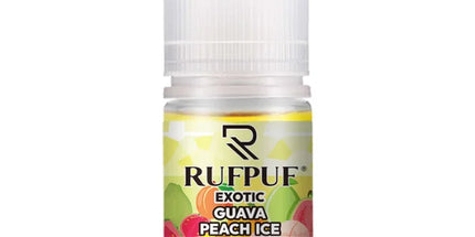 RufPuf Exotic Guava Peach Ice Nic Salt – 30ml
