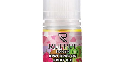 RufPuf Exotic Kiwi Dragon Fruit Ice Nic Salt – 30ml