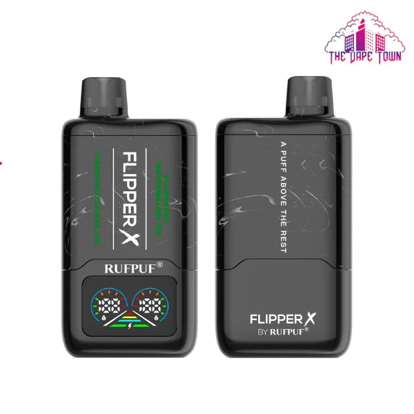 Rufpuf Flipper X Disposable – Blueberry Watermelon Ice + Pineapple Guava Ice 50mg (20000Puffs)