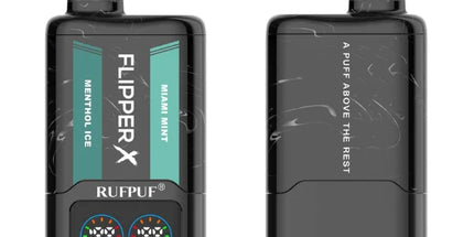 Rufpuf Flipper X Disposable – Menthol Ice + Miami Mint 50mg (40000 Puffs)