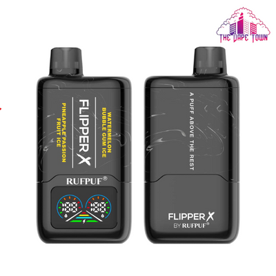 Rufpuf Flipper X – Watermelon Bubble Gum Ice + Pineapple Passion Fruit Ice 50mg (20000Puffs)