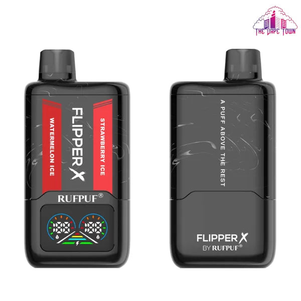 Rufpuf Flipper X Disposable – Watermelon Ice + Strawberry Ice 50mg (40000 Puffs)