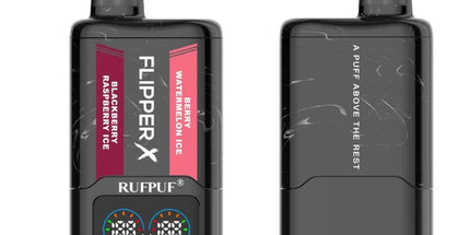 Rufpuf Flipper X Disposable – Blackberry Raspberry Ice+ Berry Watermelon Ice 50mg (40000 Puffs)