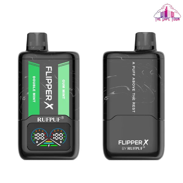 Rufpuf Flipper X Disposable | Double Mint + Gum Mint 50mg (40000 Puffs)