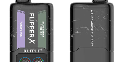 Rufpuf Flipper X Disposable – Grape Ice + Blueberry Kiwi Ice 50mg (40000 Puffs)