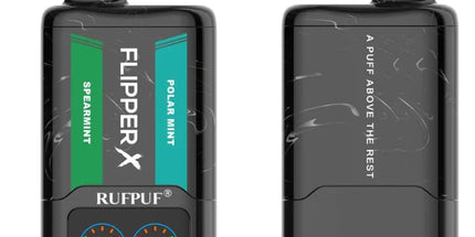 Rufpuf Flipper X Disposable – Spearmint + Polar Mint 50mg (40000 Puffs)
