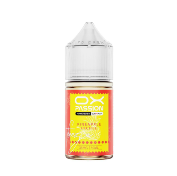 OX Passion Freeze Pineapple Lychee By Oxva