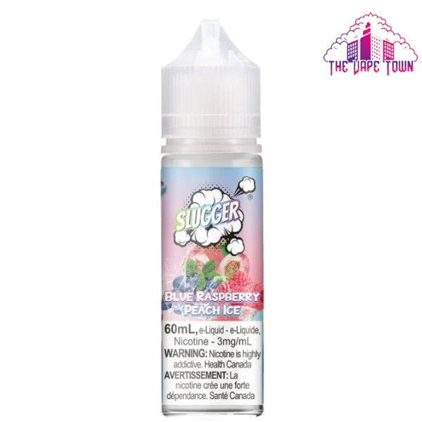 SLUGGER BLUE RASPBERRY PEACH ICE - 60ML