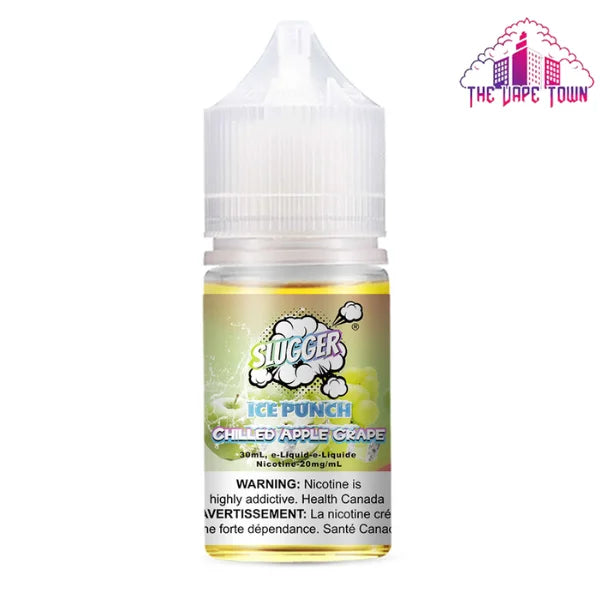 Slugger Ice Punch Salt Chilled Apple Grape - 30ml
