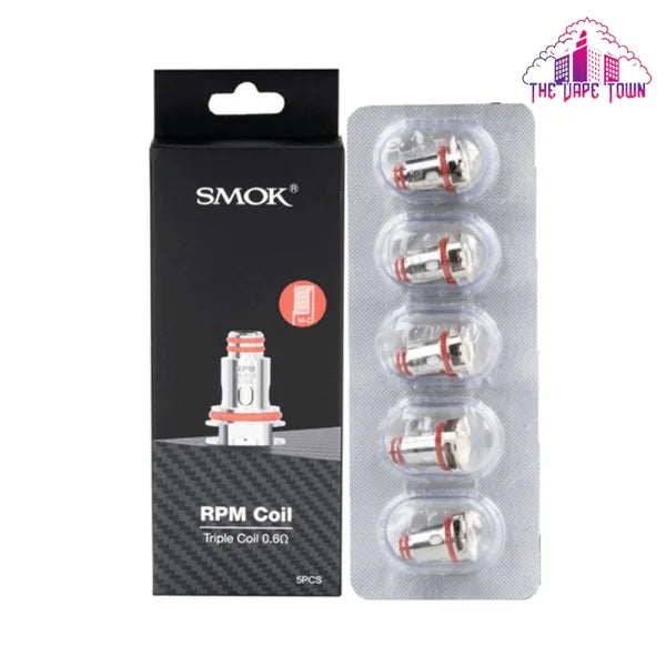 Smok RPM 25W Triple Replacement Cartridge Coil – 0.6ohm