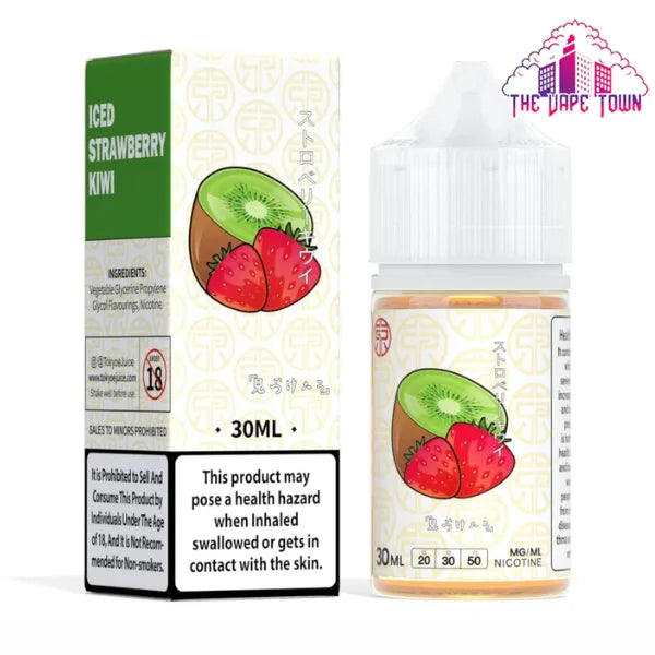 TOKYO Classic ICED STRAWBERRY KIWI Nic Salt - 30ML
