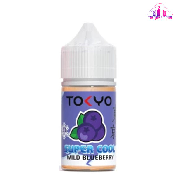 Tokyo Super Cool Wild Blueberry iced Nic Salt - 30ml