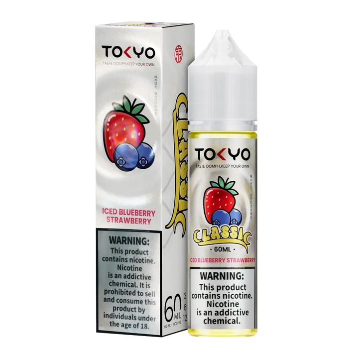 Tokyo Classic Series Iced Blueberry Strawberry 60ml