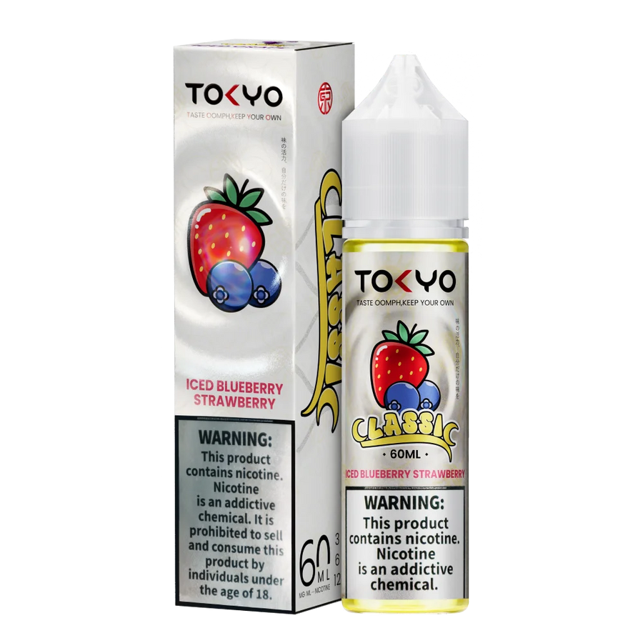 Tokyo Classic Series Iced Blueberry Strawberry 60ml