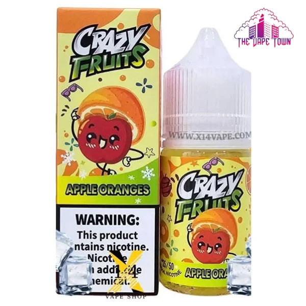 Tokyo Crazy Fruits Apple Oranges ice Nic Salt - 30ml