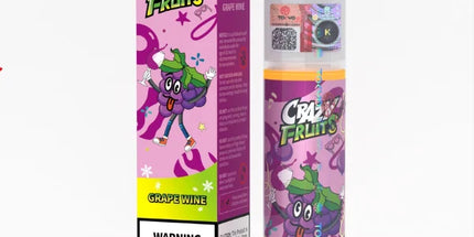 Tokyo Crazy Fruits Grape Wine - 60ml
