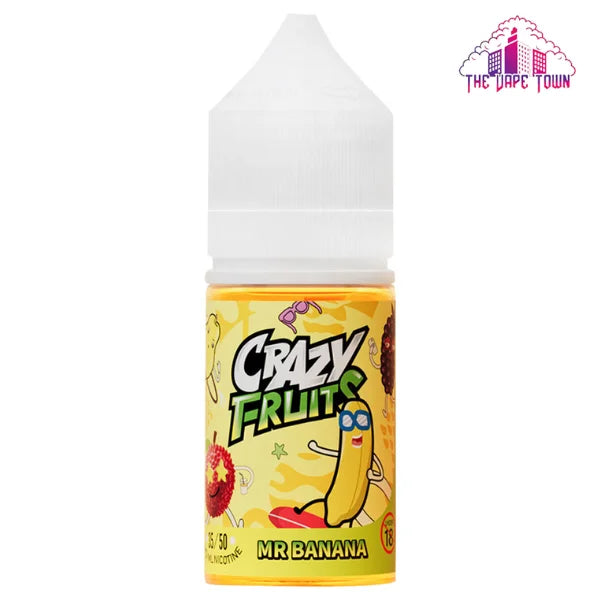 Tokyo Crazy Fruits Mr Banana ice Nic Salt - 30ml