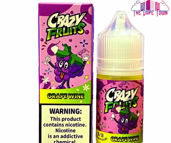 Tokyo Crazy Fruit Grape Wine ice Nic Salt - 30ml – The Vape Town