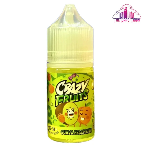 Tokyo Crazy Fruit Guava Peach Kiwi ice Nice Salt - 30ml